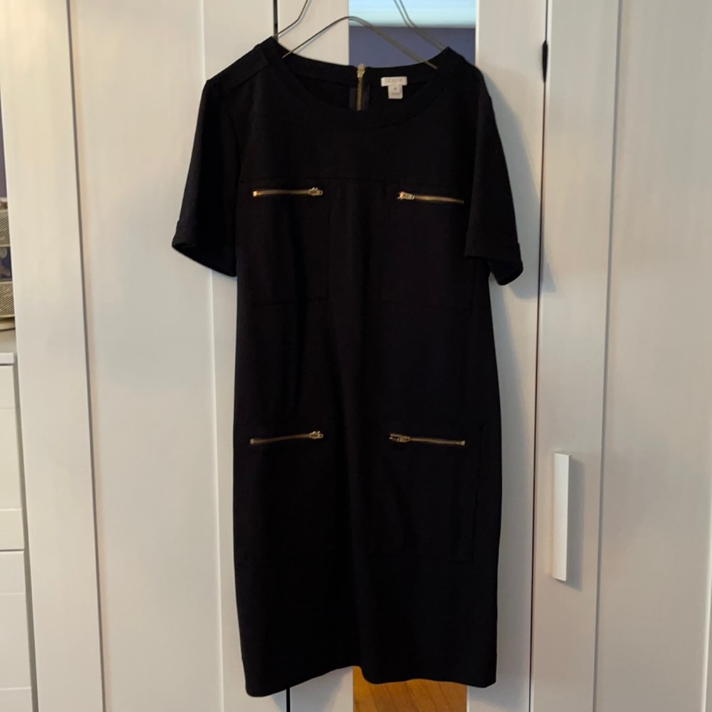 J Crew zipper pocket dress size 10